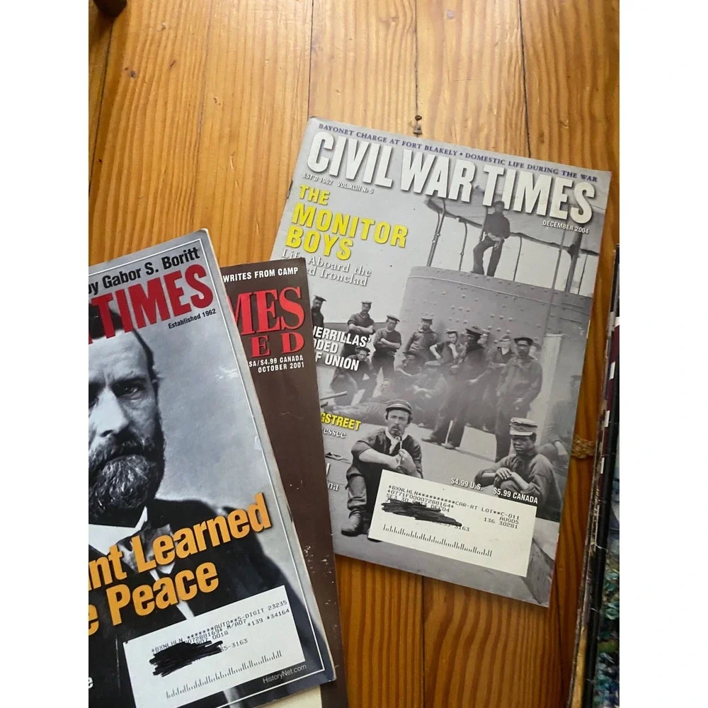 Lot of 16 Civil War History Magazines North & South Civil War Times Illustrated